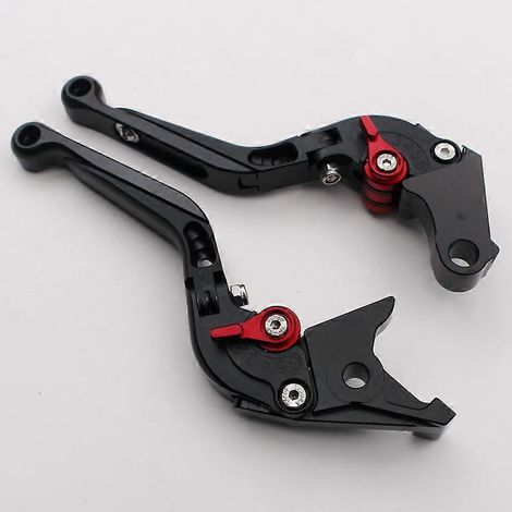 Convient pour la moto rétro Honda CM300, klaxon de frein modifié pour faciliter l'entretien, levier de poignée d'embrayage CM500 (noir 1) (1/5)