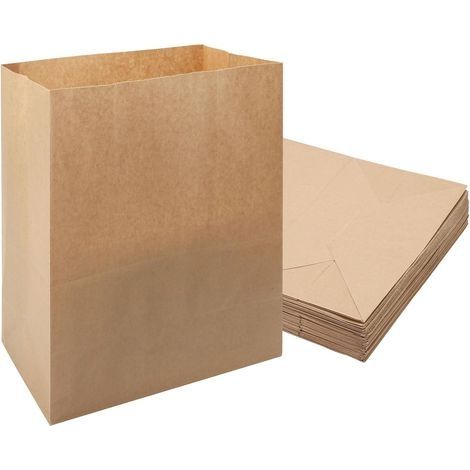 50PCS Sac Kraft,Sac Papier Kraft Sac Papier Sachet Papier Kraft Sac Kraft Avec PoignéE Sachet Kraft Sac Craft Sachet Papier Sac Kraft Grand Format Sac Carton Sac Emballage Sac Cadeau Kraft (1/5)