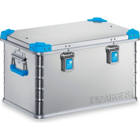 Euro/-Werkzeug-Box L600xB400xH340mm 60l m.Klappverschluss u.Stapelecken ZARGES (1/5)