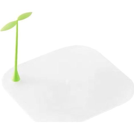 Abflusssieb aus weißem Silikon, Badewannenabflussfilter, Haarfilter für die Dusche, Silikonfilter für Waschbecken, für Dusche (1/5)