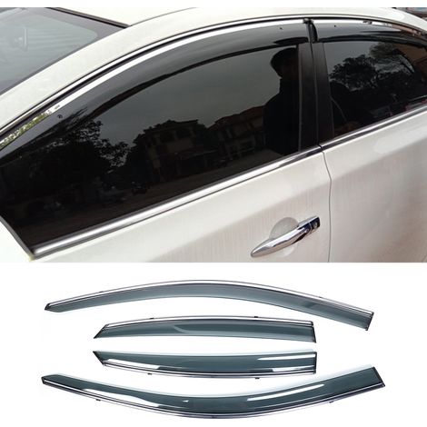 Ensemble de 4 déflecteurs de pluie et de soleil pour vitres de Toyota Avalon (à partir de 2019). (1/5)