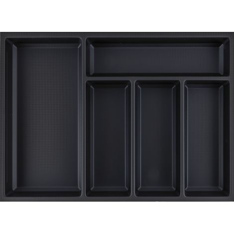AGOFORM Besteckeinsatz Sky 400/60 Kunststoff schwarz (1/4)