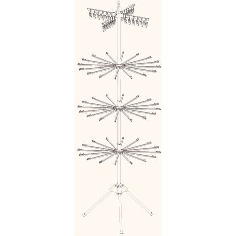 UlisemMultifunktionales rotierendes Abtropfgestell für Neugeborene, 4 Schichten (1/4)