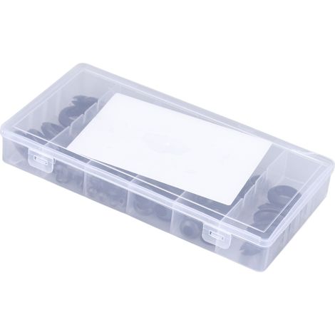 Lot de 180 bouchons en caoutchouc passe-fils, assortiment pour trous de cloison, joints pour cylindres et vannes, kit de protection étanche (1/5)
