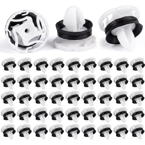 50 Pieces Car Door and Trim Panel Clips, 2 x 2.2cm (1/5)