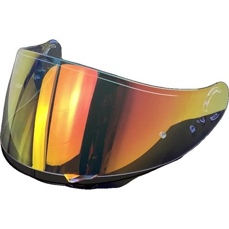 Visière, Protection UV, Traitement anti-rayures, Revo Clear Red (1/2)