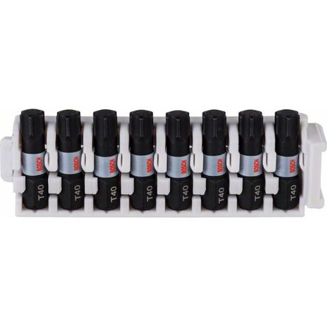 Puntas de inserción Impact Control 8 unidades 8xT40 BOSCH 2608522383