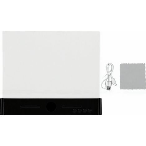 Wiederaufladbare, flache LED-Leselampe zum Schutz der Augen, mit 3 Farben und Timer, ideal zum Lernen und Arbeiten. (1/5)