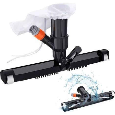 36 cm breiter Poolroboter ohne Stange, mit Gartenschlauchanschluss (1/5)