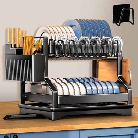 Leistungsstarker Magnethaken für Kühlschrank und Küche, 2er-Set aus weißem ABS-Kunststoff, zur Aufbewahrung von Küchenutensilien und Handtüchern im Wohnzimmer oder Badezimmer - (1/5)