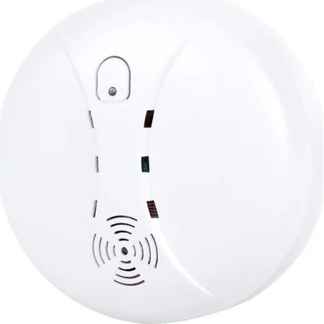 Détecteur de fumée sans fil portable 433 MHz EV1527 pour la sécurité incendie au bureau et à domicile (1/5)