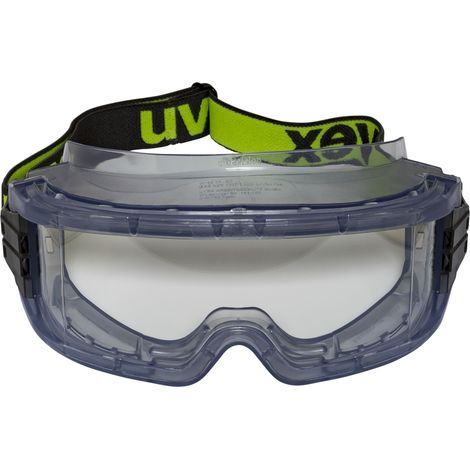 uvex ultravision 9301105 Lunettes intégrales avec protection UV transparent EN 166, EN 170 DIN 166, DIN 170