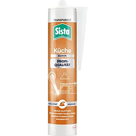 Sista Küche Silikon Herstellerfarbe Transparent SKPTR 280 ml (1/5)
