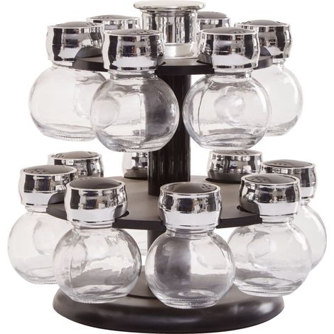 Premier Housewares 2 Tier 14 Bottle Rev Spice Rack (1/5)