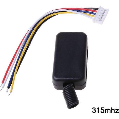 Récepteur relais 433 MHz/315 MHz (version améliorée) - Télécommande sans fil universelle (1/5)