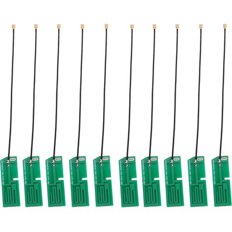 10pcs Antenne WiFi Bluetooth NZ-900/1800 6dBi IPEX PCB Interne - Kit sans fil pour Caméra de Surveillance, Récepteur, Module IoT (1/5)