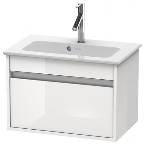 Duravit Ketho Meuble sous-lavabo suspendu Compact 6422, 1 tiroir,