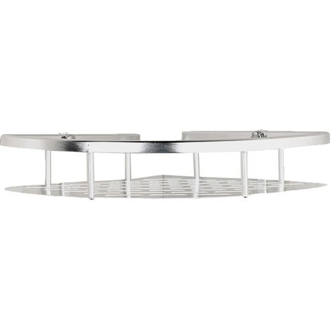 2 estantes para ducha, jabonera, gancho, acero inoxidable, no requiere perforación, baño, cocina (1/5)