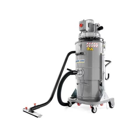 Aspirateur industriel 3000W – Certification ATEX 22 – Capacité 60L – Dépression 190mbar – Filtre classe M – Pour chantiers humides – Ghibli - AX 60 TP (1/3)