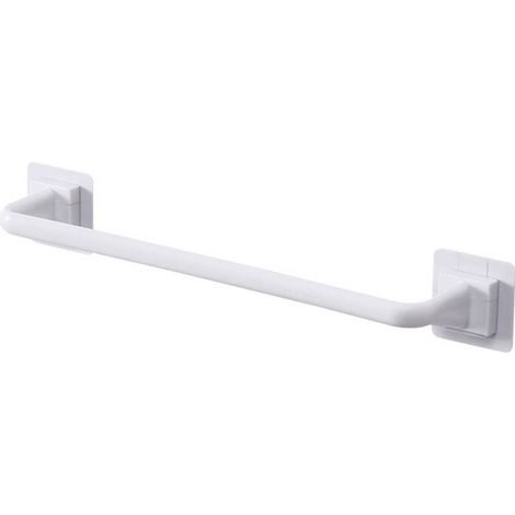 Barre De Sèche-Serviettes Auto-Adhésive - 24,5 cm - Pour Salle De Bains Et Cuisine - Blanc Ou Noir - Sans Perçage (1/5)