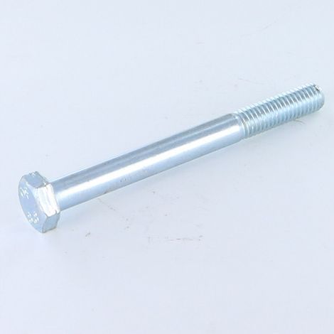 Corps de boulon filetage partiel Tête hexagonale TH M10X60 Classe 8.8 Acier zingué-10 pièces (1/2)