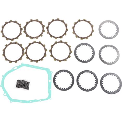Kit d'embrayage avec disques de friction, ressorts et joint 5Y1‑16331‑01‑00 compatible Raptor 350 2004‑2013 (1/5)