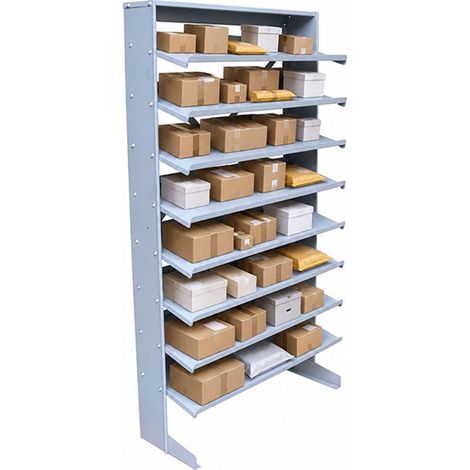 Rayonnage incliné de picking 8 niveaux - Charge max. 180kg/niveau - 235CP6A (1/5)
