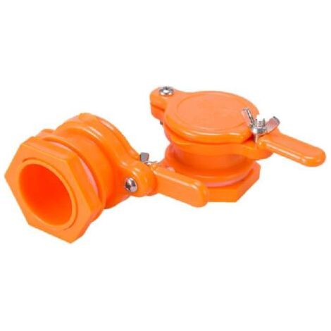 Lot de 2 portes d'extraction de miel durables en nylon jaune, robinets d'extraction de miel, fournitures d'apiculture