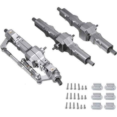BoîTe de Vitesses D'Essieu de Pont ArrièRe Moyen en MéTal pour B16 B36 FY004 1/16 Accessoires de PièCes de Mise à Niveau de Camion de Voiture TéLéCommande (1/5)