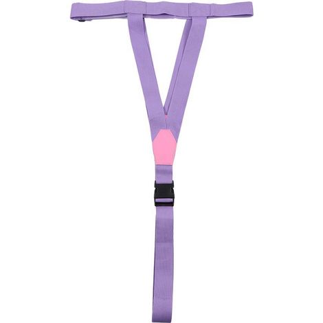 Harnais de sécurité antiglisse pour fauteuil roulant, sangle de retenue réglable, ceinture de maintien confortable (1/5)