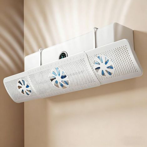 Réglable Déflecteur Climatisation, 52-86 cm, Anti-Courant Direct, Installation Sans Outil, Pour Climatiseur Mural, Chambre Salon Bureau (1/5)