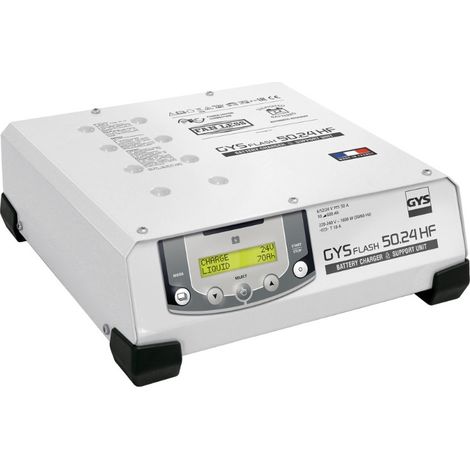 GYS GYSFLASH 50.24 HF 029620 Chargeur automatique 6 V, 12 V, 24 V 50 A 50 A 50 A X985961