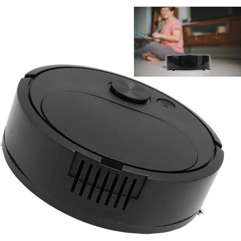 Aspirateur Robot Multifonction USB Mini Smart Sweeping Robot pour Plancher Bois Tapis Céramique (1/5)