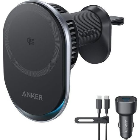 Anker Prime Inalámbrico Cargador De Coche 25W Negro