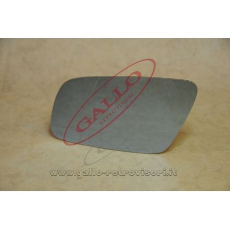 Vetro specchietto esterno lato sx compatibile con audi a3 dal 2000 al 2002 blu