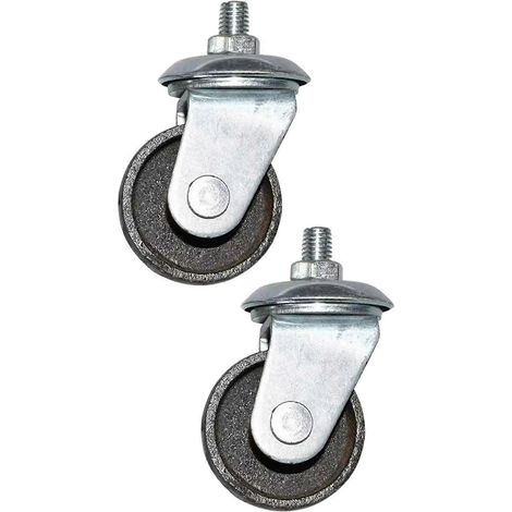 paire de roulettes génériques pour cric de sol, accessoires, pièces détachées professionnelles pour remorque (1/5)