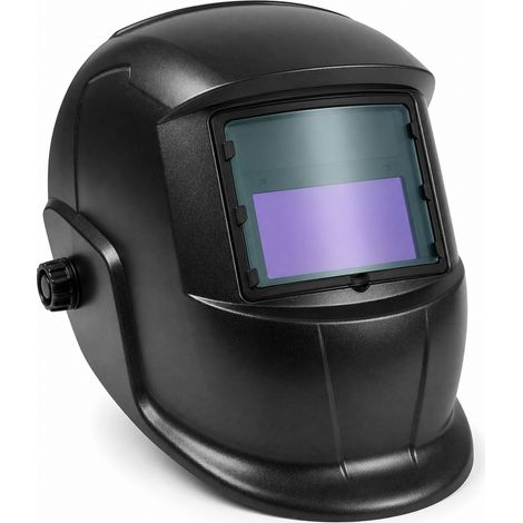 Maschera per saldatura solare auto-oscurante leggera nera (1/5)