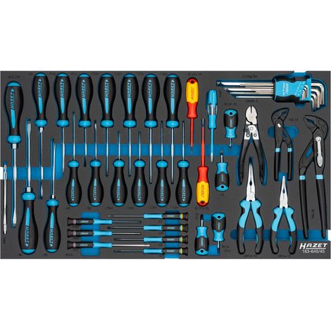 Herramienta del electricista Hazet 163-645/45 45 piezas duraderas