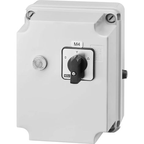 Helios M 4 Interruptor de protección integral para motores 3-PH, de 2 velocidades con conmutación, 400 V, 01571