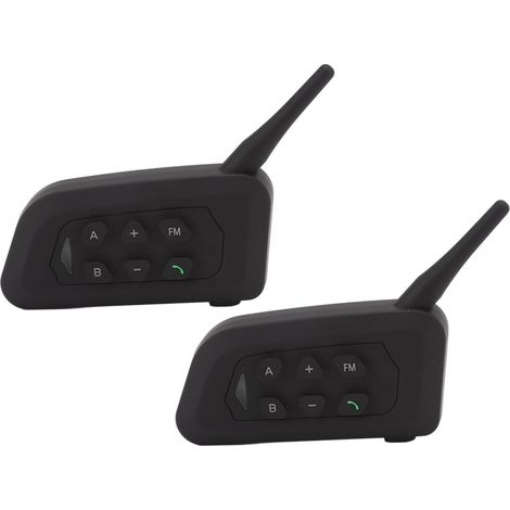 Motorradhelm-Set mit Bluetooth 5.1, 4-Wege-Intercom, 1500 m Reichweite, CVC-Geräuschunterdrückung und Kopfhörern. (1/5)