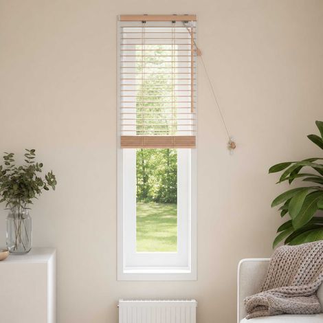 vidaXL Store Vénitien Aspect Chêne 50 x 130 cm 35 mm (1/5)