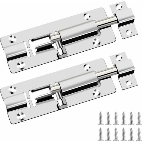 Verrou à came, lot de 2 unités, pour salle de bain, pour installation domestique et usage quotidien.-AquaForge (1/5)