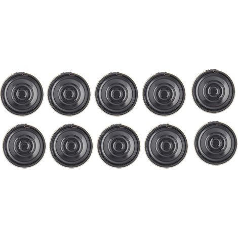 10 pièces Haut-parleur Rond 20mm 8Ω 0.5W pour Réparation Audio (1/5)