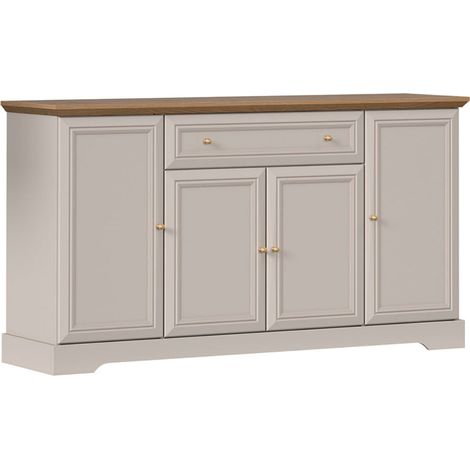 Buffet 4 portes 1 tiroir Dulci Cachemire et Bois (1/5)