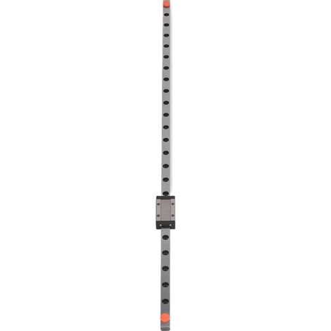 Rail de guidage de mouvement linéaire d'impression 3D de 500 mm avec acier à roulement de bloc coulissant