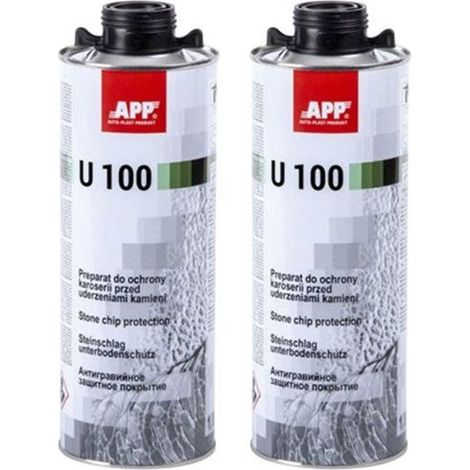 Blackson - Produit anti gravillon - Noir - APP U100 - 2 bidons de 1L