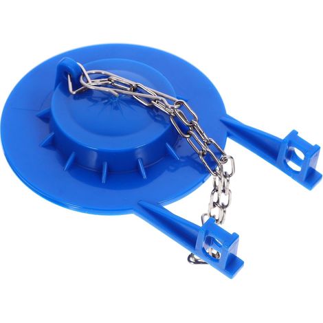 Clapet de Toilette en Caoutchouc, Clapets de Toilette, Joint D’étanchéité, Installation sans Outil, Surface D’étanchéité Élargie, Économiseur D’eau pour Réservoir Wc (1/5)