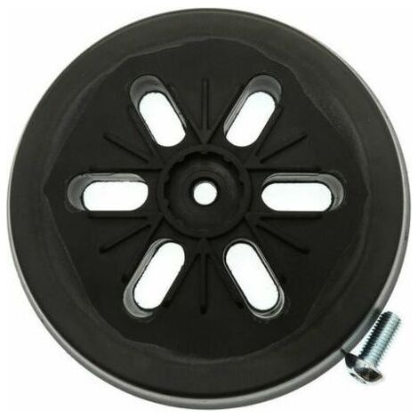 Disque abrasif pour ponceuse excentrique Bosch GEX 150 AC, GEX 150 Turbo 148 mm avec vis (1/5)