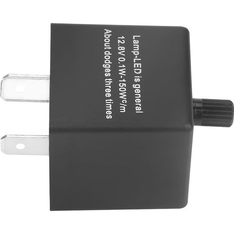 CF13 KT 3-Pin Einstellbares LED-Blinkerrelais zur Behebung von Hyperblinken bei Blinkern (1/5)