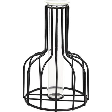 Terrarium - Verre Et Structure En Fer - Pour Plantes D'intérieur - 10 x 10 x 15 cm - Lot De 1 (1/4)